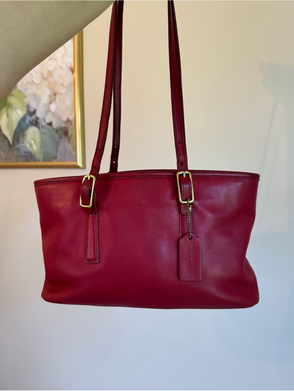 Vintage Coach Legacy Shopper Satchel Tote